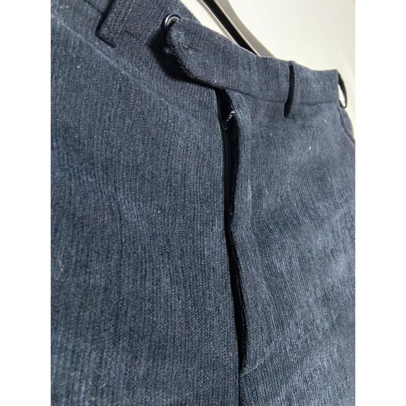 Men's St. Croix Pants Blue 34" Waist Made In Italy, Wool Blend - Picture 11 of 13